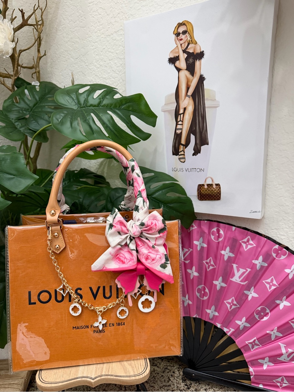 🩷🤍🩷Louis Vuitton Gift Bag Tote🩷🤍🩷